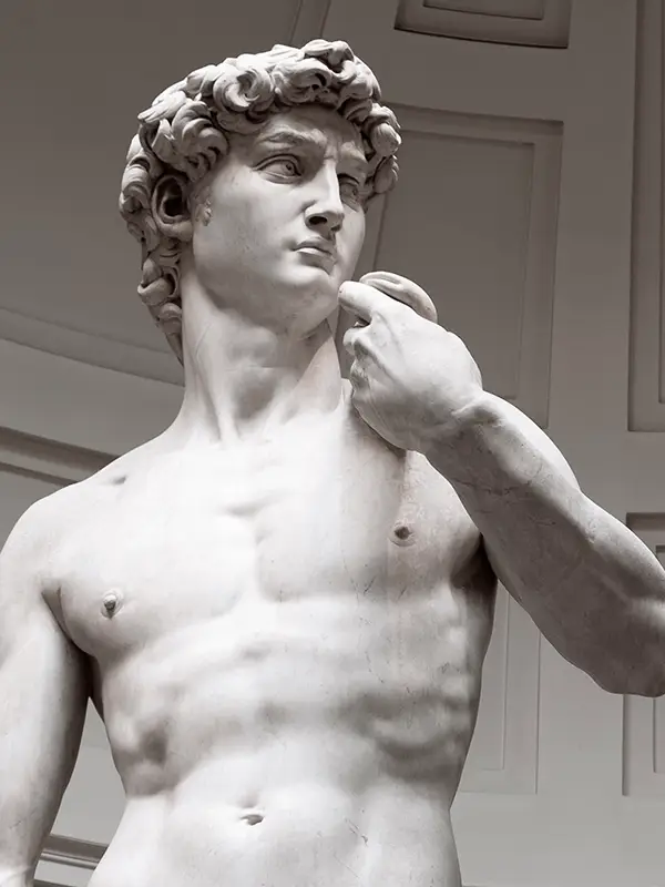 Bild von Antiker Marmor-Statue in der Glyptothek München
